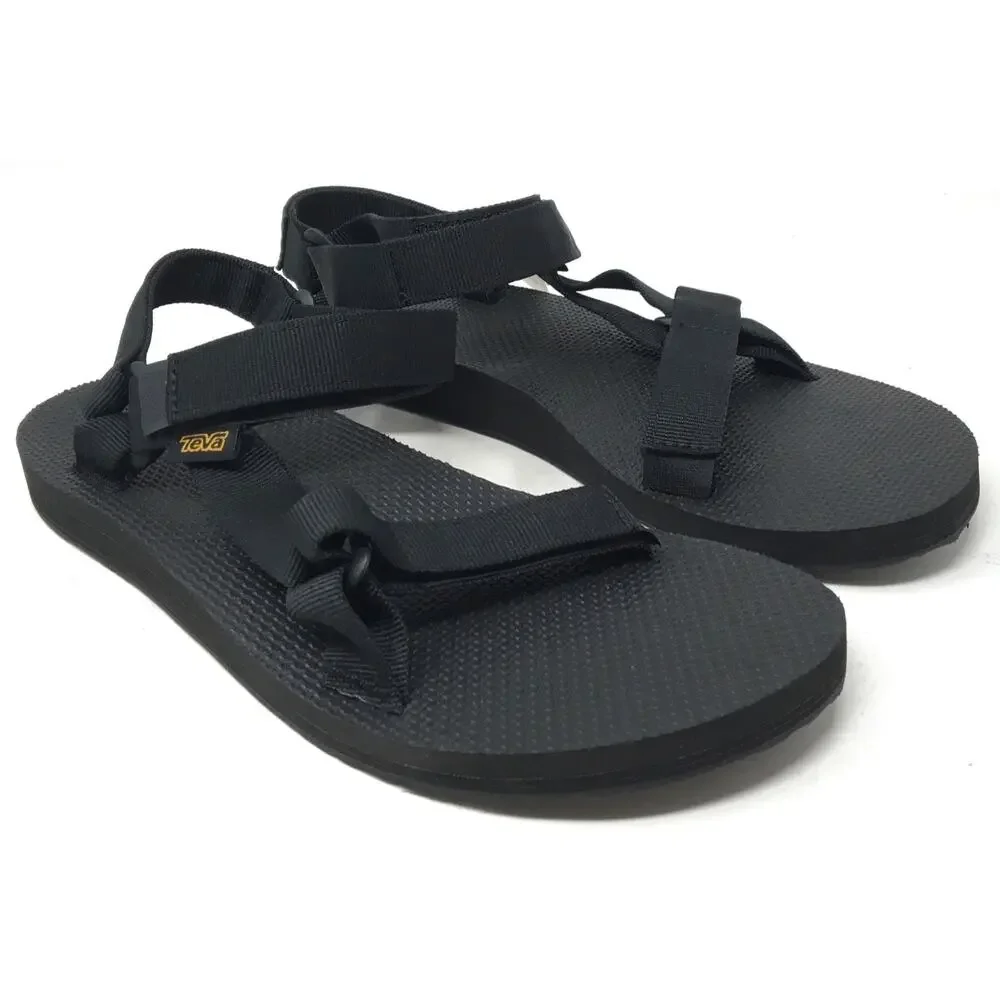 Teva Original Universal Women's Size 10 Black Waterproof Strappy Sandals Shoes